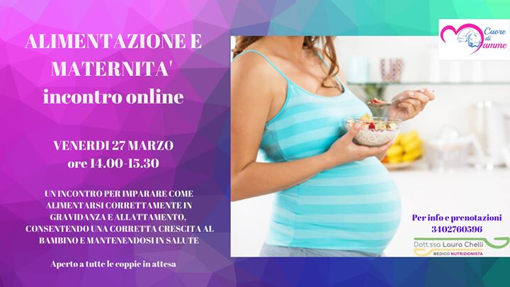 Alimentazione e maternità - online