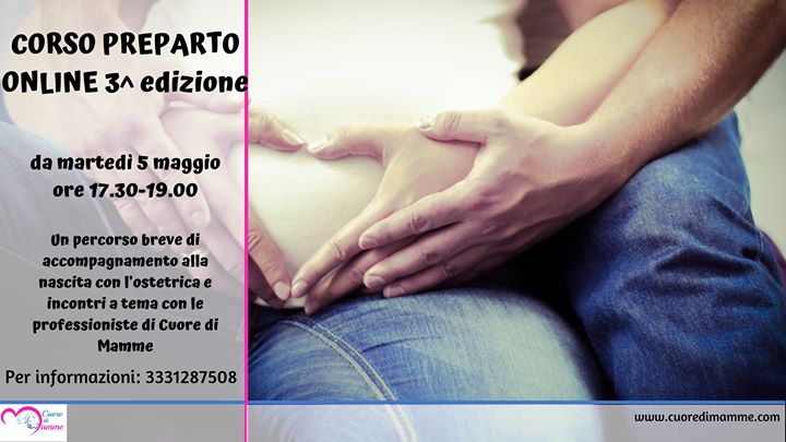 Corso Preparto Online 3^ edizione